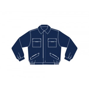 BLUSAO HR AB/FECHO B/CANETA AZ ESCURO * BLUSAO HR AB/FECHO B/CANETA AZ ESCURO *